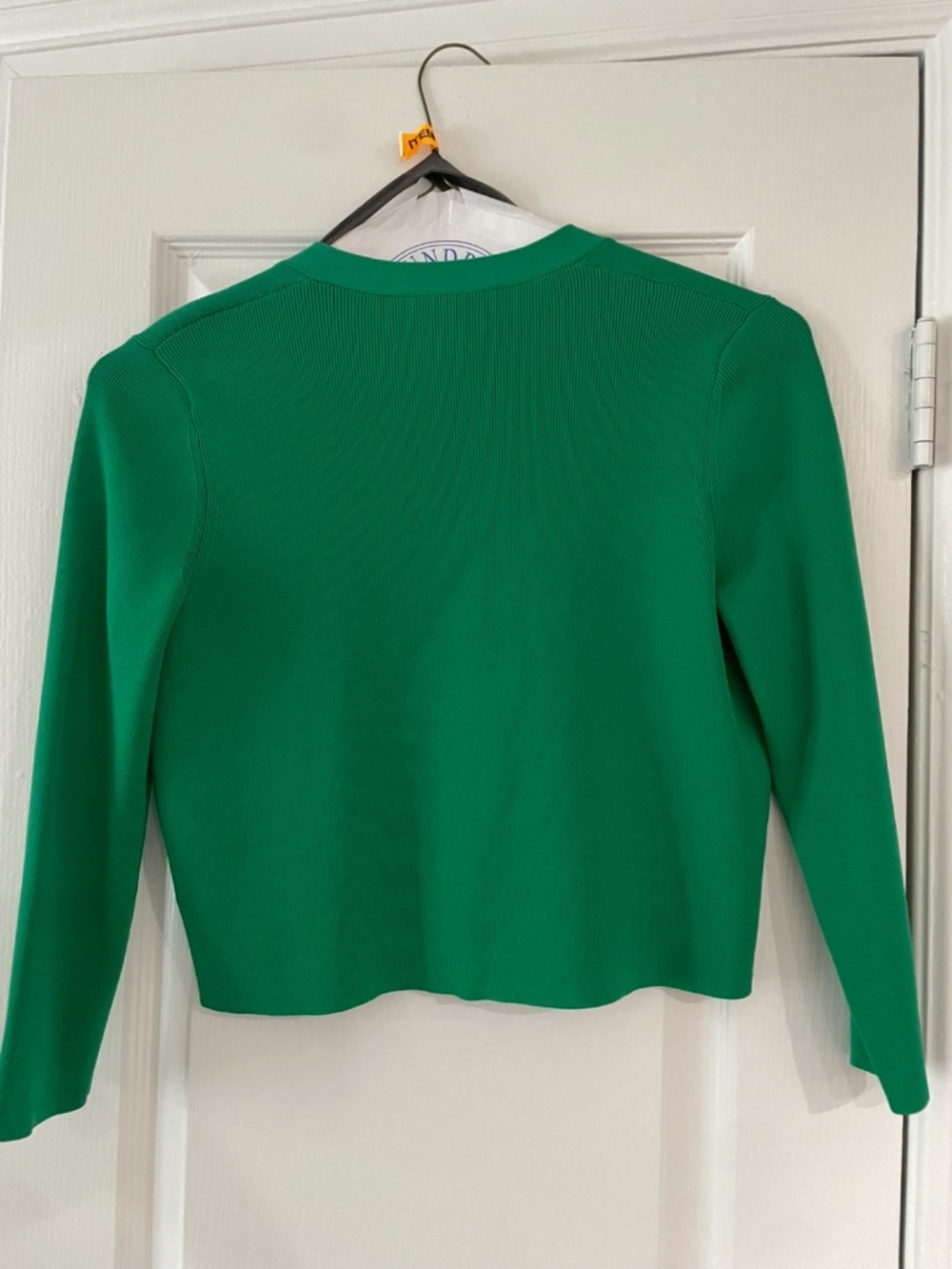 Alexis Green Ribbed Cardigan - Picture 2 of 4